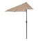 Nature Spring Nature Spring 9 Foot Half-Canopy Patio Umbrella, Sand 243289QSR - alternate 3